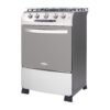 Estufa de Piso HACEB 60cm 4 Puestos Gas Propano Horno Gris - Image 3