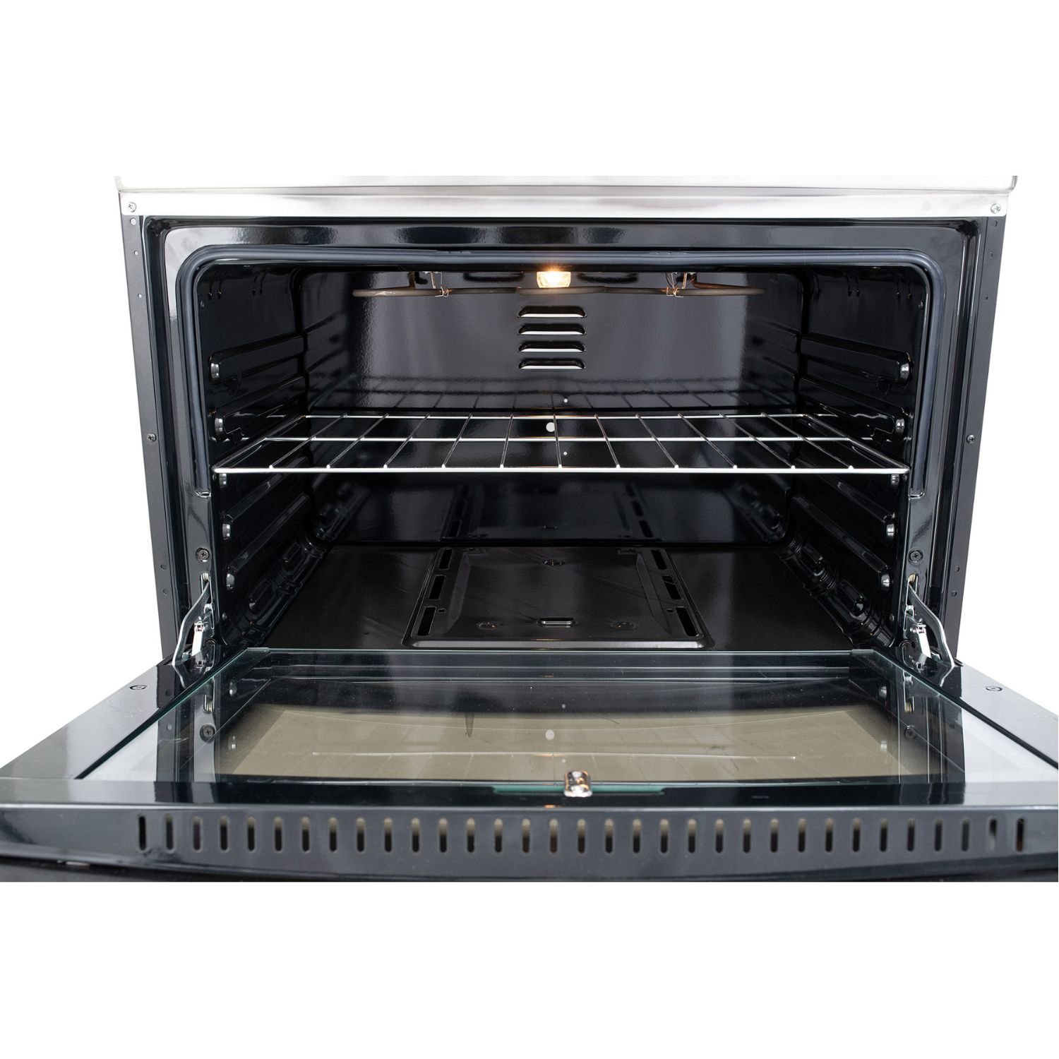 Estufa de Piso HACEB 76cm 6 Puestos Gas Propano Inox - Image 6