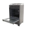 Estufa de Piso HACEB 50cm 4 Puestos Gas Natural Horno Negro - Image 2