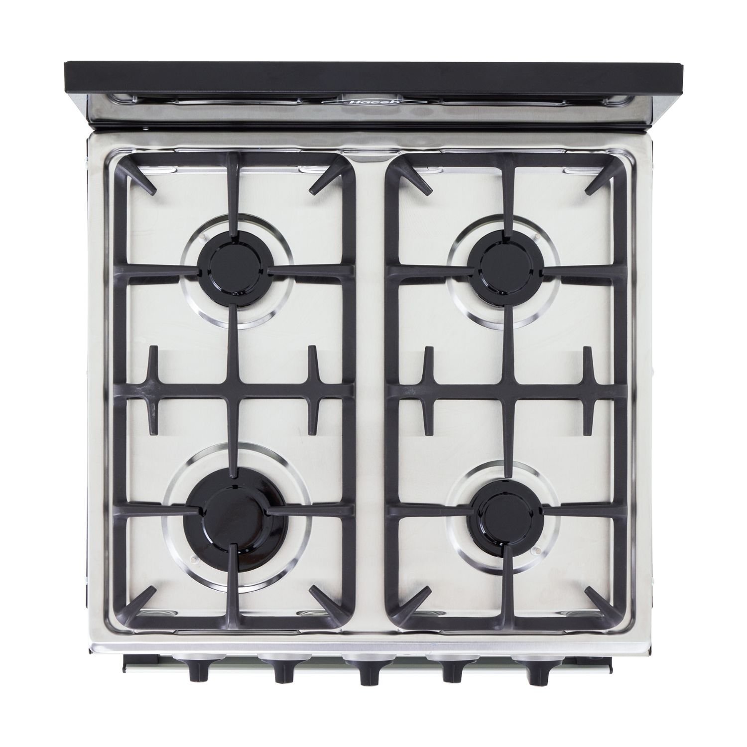 Estufa de Piso HACEB 50cm 4 Puestos Gas Propano Horno Inox - Image 4