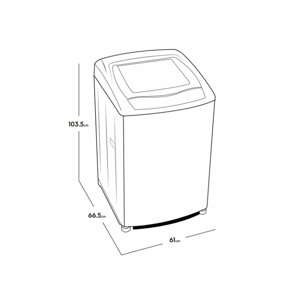 Lavadora ELECTROLUX 14 Kg Carga Superior EWIF14D3CGSG Gris - Image 5