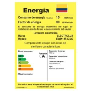 Lavadora ELECTROLUX 16kg Carga Superior EWIX16F3CSG Gris - Image 7