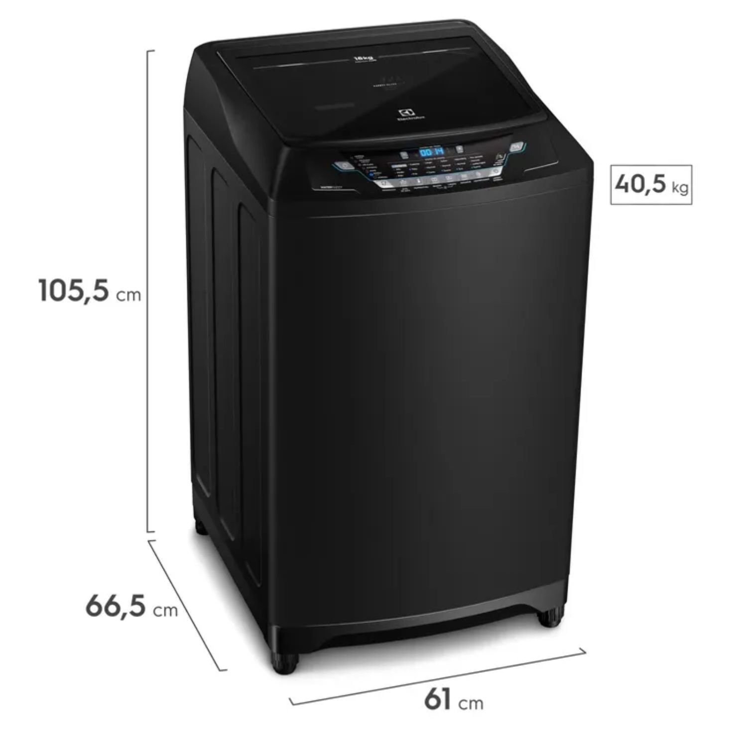 Lavadora ELECTROLUX 18 Kg Carga Superior EWIX18F3ESB Negro - Image 6