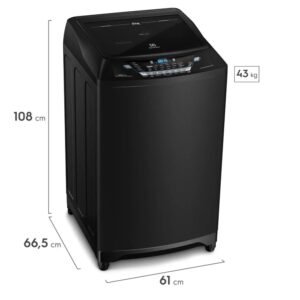Alternative view of Lavadora ELECTROLUX 21 Kg Carga Superior EWIX21F3ESB Negro