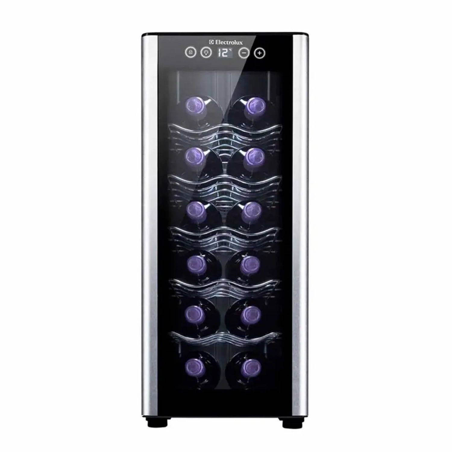 Cava de Vinos ELECTROLUX 12 Botellas EWW123XSLB Negro