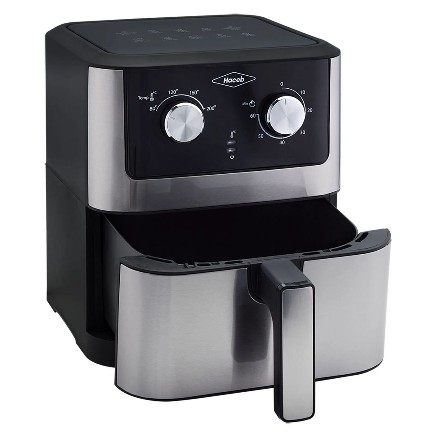 Freidora HACEB 6 Litros Manual Inox - Negro - Image 2