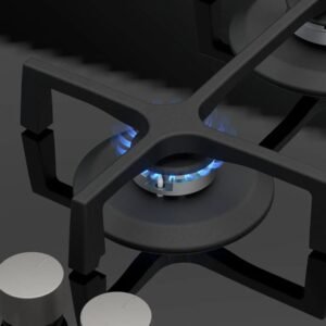 Estufa WHIRLPOOL 73 cm 5 Puestos Gas Natural 110V GOA7523NB - Image 5