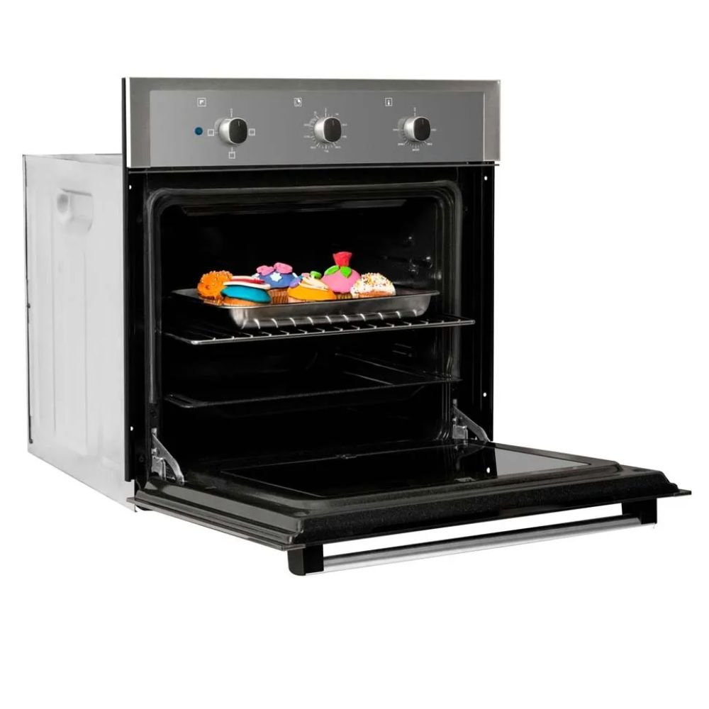 Horno de Empotrar CHALLENGER Electrico 60 cm 120V HE2652 Gris - Image 3