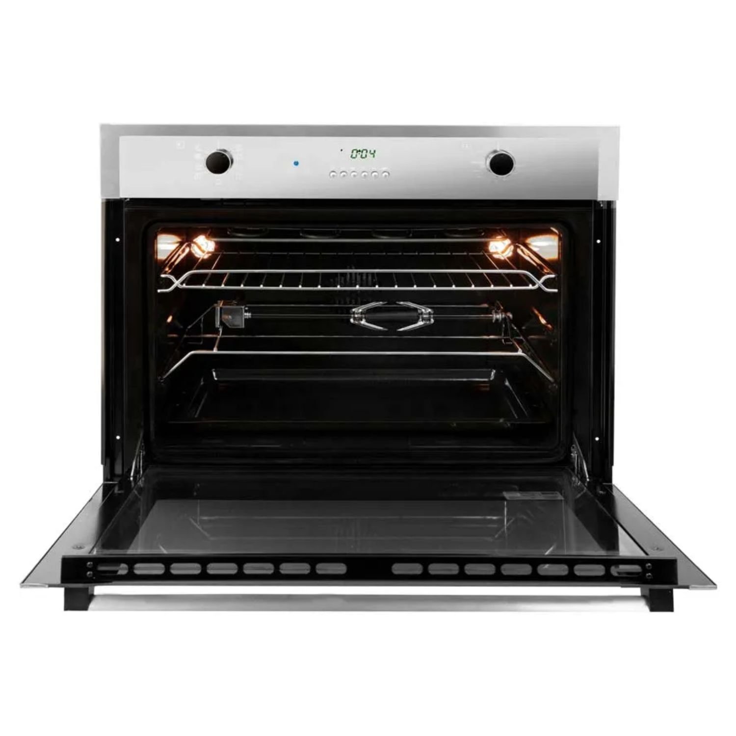 Horno de Empotrar CHALLENGER 76 cm Electrico HE 9761 Gris - Image 2