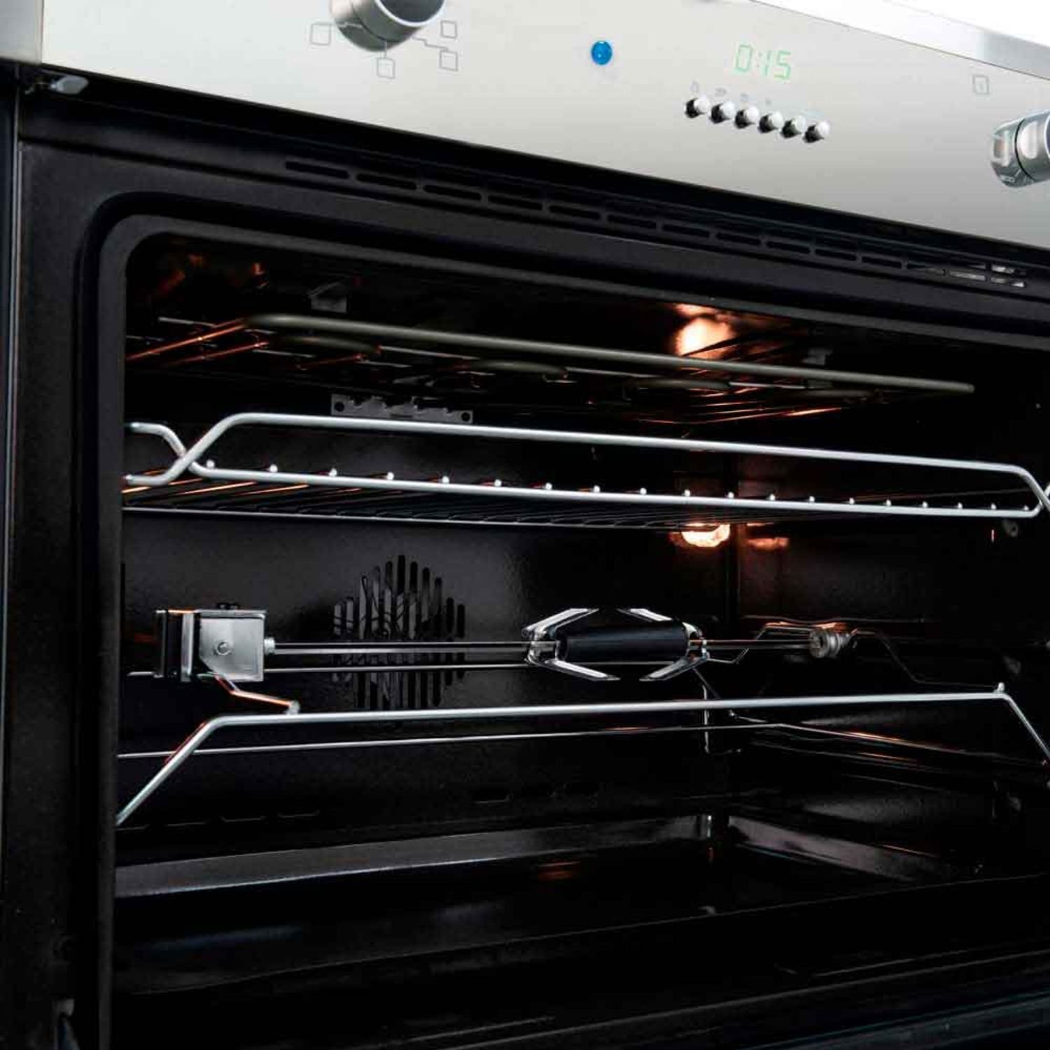 Horno de Empotrar CHALLENGER 76 cm Electrico HE 9761 Gris - Image 5