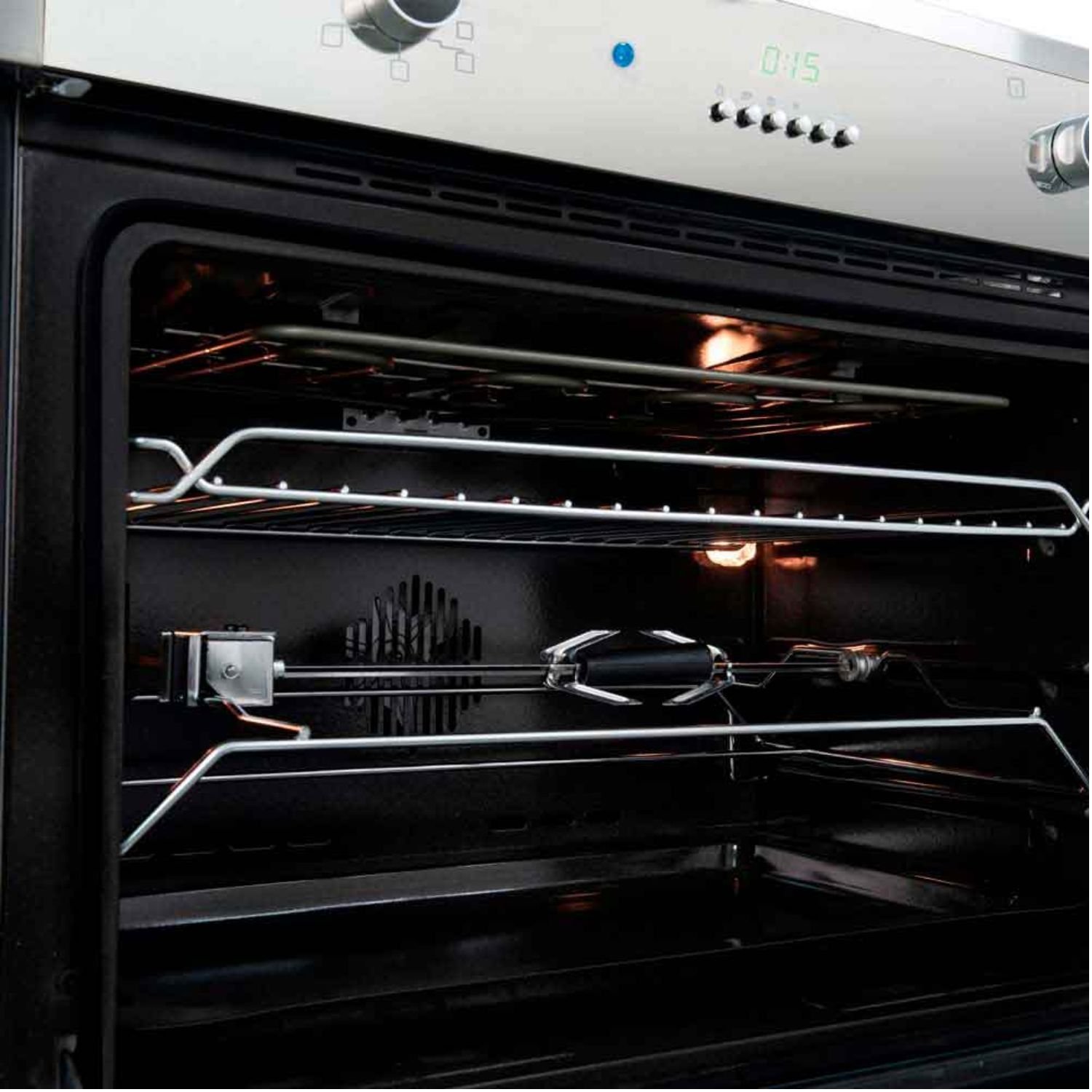 Horno de Empotrar CHALLENGER 76 cm Electrico HE 9761 Gris - Image 6