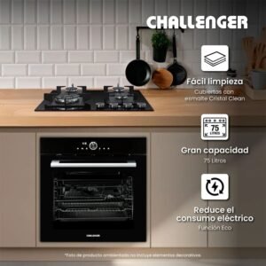Horno de Empotrar CHALLENGER Electrico 220V Air Fryer HE9661 - Image 4