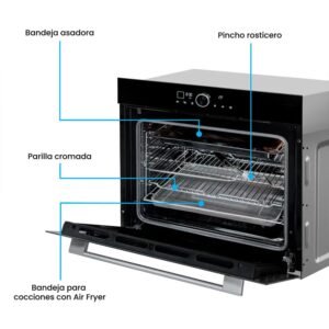 Horno de Empotrar CHALLENGER Electrico 220V Air Fryer HE9661 - Image 7