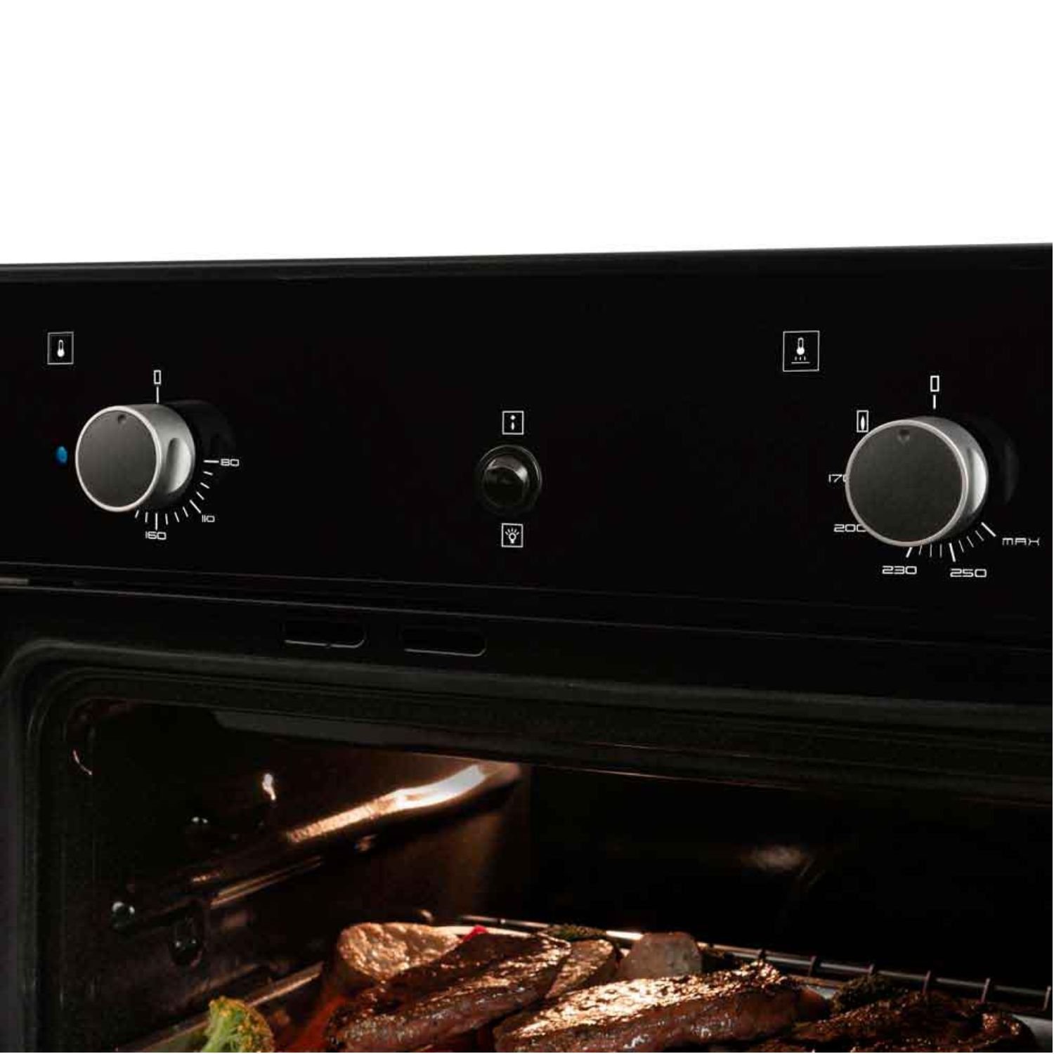 Horno de Empotrar CHALLENGER 60 cm Mixto HG 2560 NEGRA - Image 3