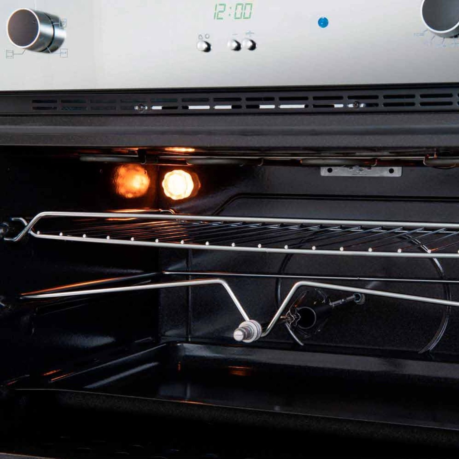 Horno de Empotrar CHALLENGER 76 cm Mixto HG 9763 Gris - Image 5