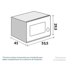 Horno Microondas CHALLENGER 31 Litros HM-8018 Gris - Image 5
