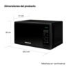 Horno Microondas CHALLENGER 32 Litros Digital HM 8046 Negro - Image 8