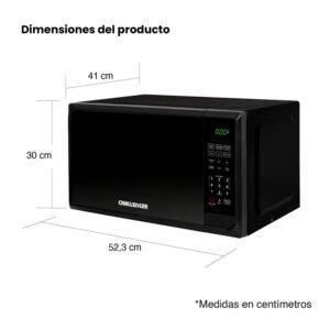 Horno Microondas CHALLENGER 32 Litros Digital HM 8046 Negro - Image 8