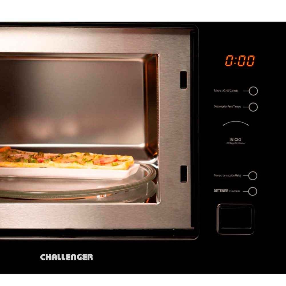 Horno Microondas Empotrar CHALLENGER 28 Litros HM-8110 Negro - Image 3