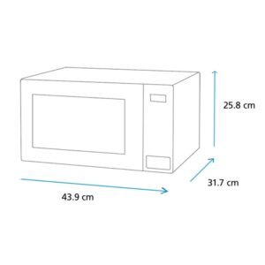 Horno Microondas MABE 20 Litros HMM07BR Blanco - Image 6