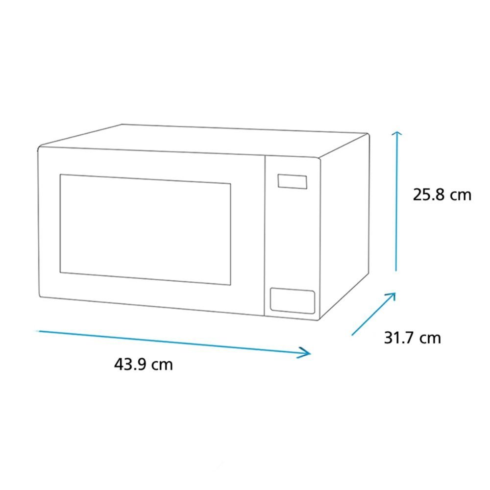 Horno Microondas MABE 20 Litros HMM07BR Blanco - Image 6