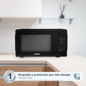 Alternative view of Horno Microondas MABE 20 Litros Digital HMM07CEBN Negro