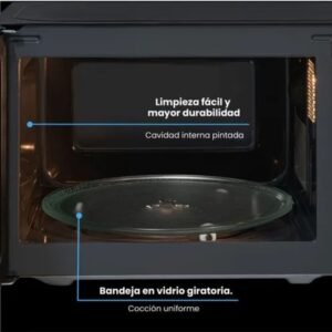 Horno Microondas CHALLENGER 20 Litros HM_8008 Negro - Image 6