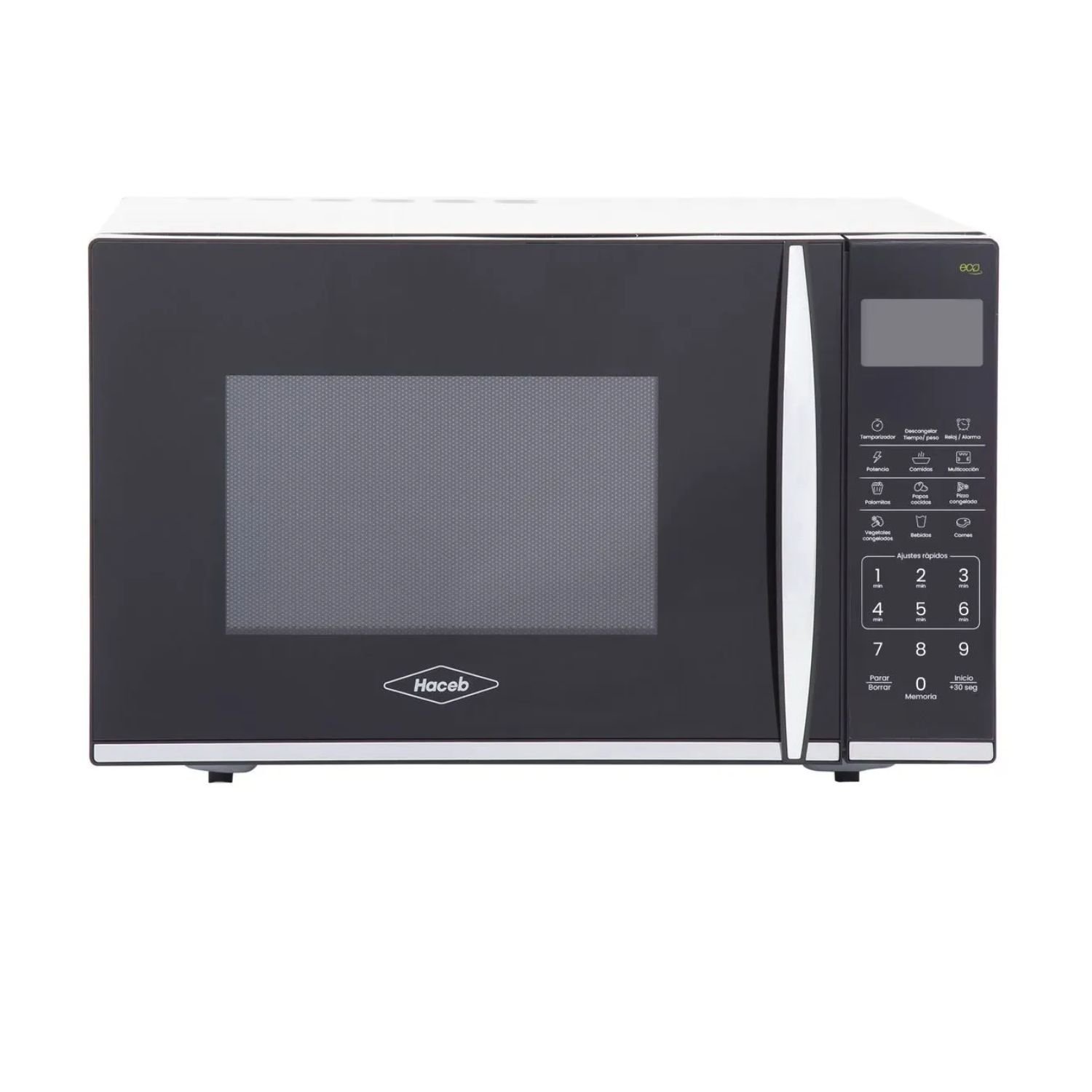 Horno Microondas HACEB 31 Litros Negro con Grill
