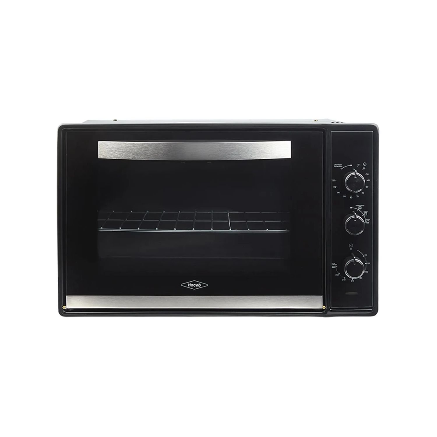 Horno de Empotrar HACEB Electrico Medio Formato 120V Negro