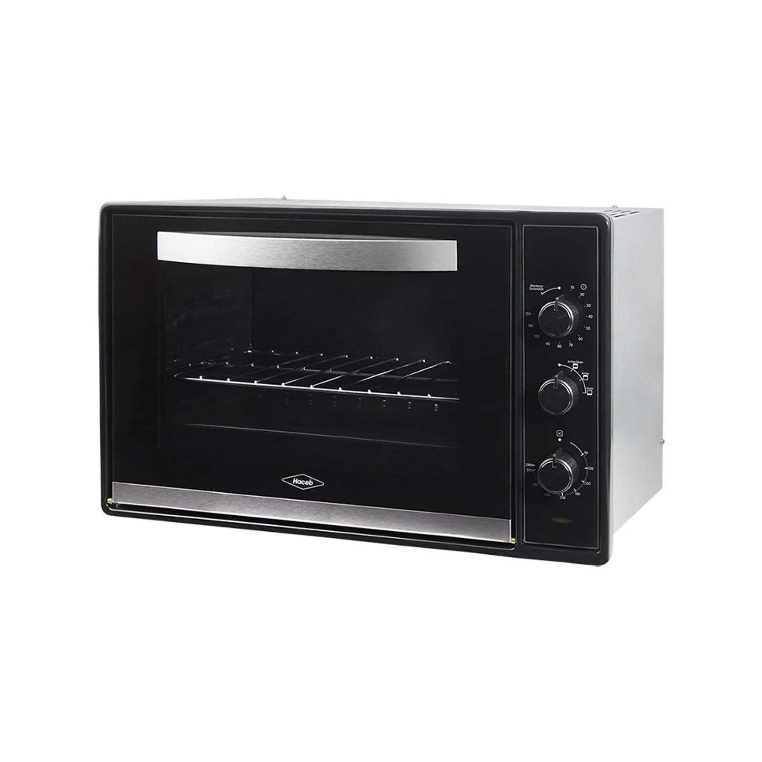 Horno de Empotrar HACEB Electrico Medio Formato 120V Negro - Image 3