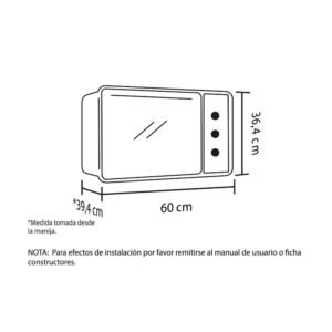 Horno de Empotrar HACEB Electrico Medio Formato 120V Negro - Image 5