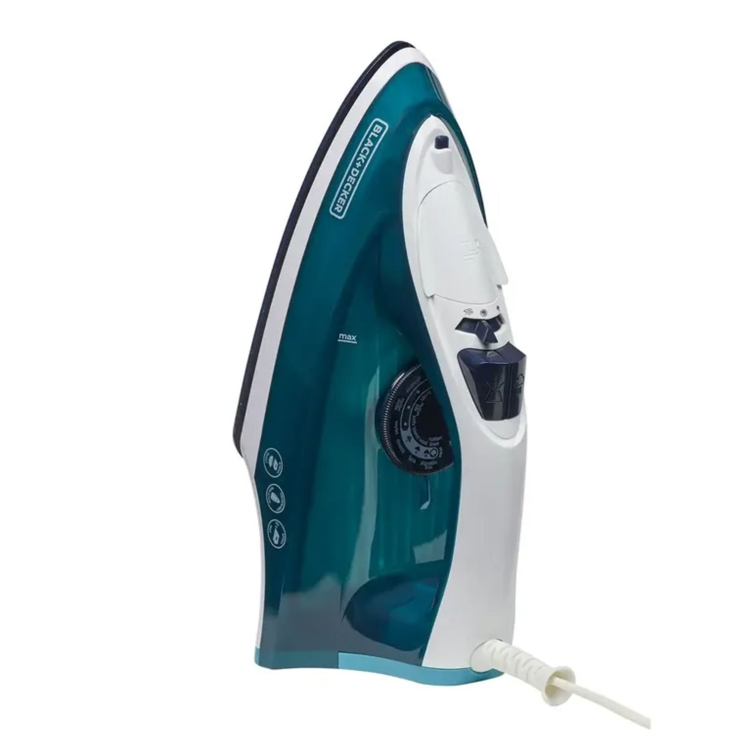 Plancha de Ropa BLACK+DECKER 250ml Vapor IRBD365 Azul