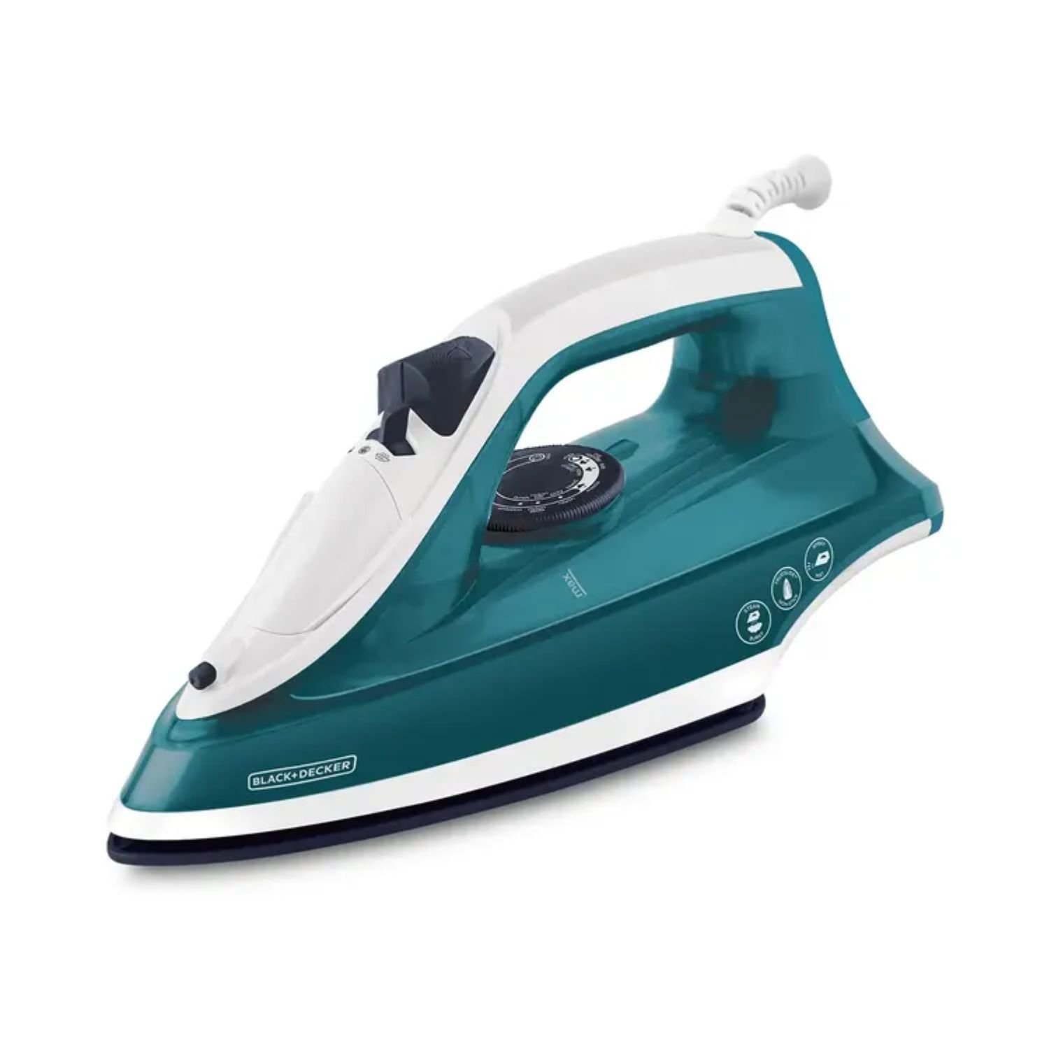 Plancha de Ropa BLACK+DECKER 250ml Vapor IRBD365 Azul - Image 2