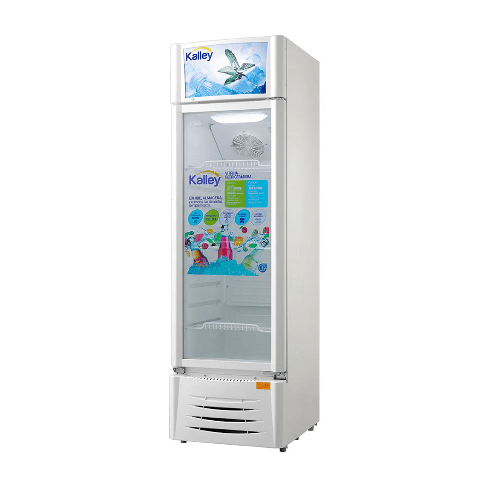 Vitrina KALLEY Frost 211 Litros K-SC211L2 Blanco - Image 2