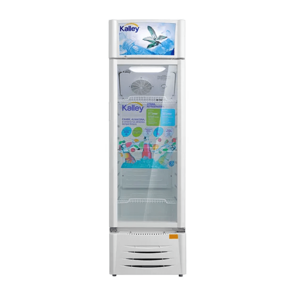 Vitrina KALLEY Frost 211 Litros K-SC211L2 Blanco - Image 3