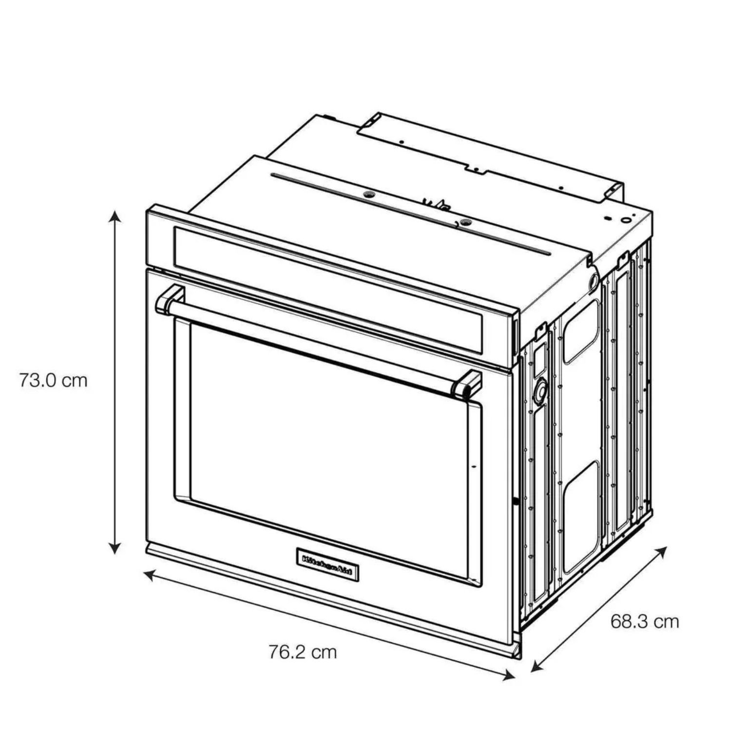 Horno de Empotrar KITCHEN AID 76 cm Electrico KOSE500ESS - Image 8