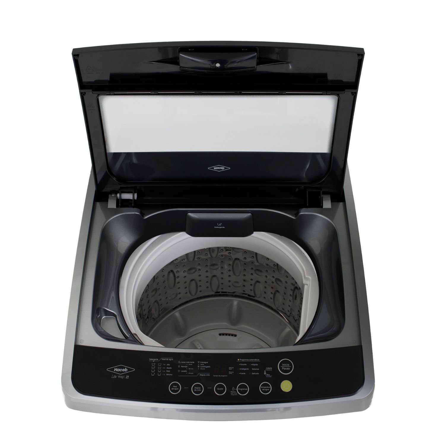 Lavadora HACEB 11 Kilos Carga Superior LAV 11 KG PF D Gris - Image 2