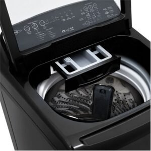 Lavadora HACEB 19 kilos Carga Superior LAV IVY D NE Negro - Image 3