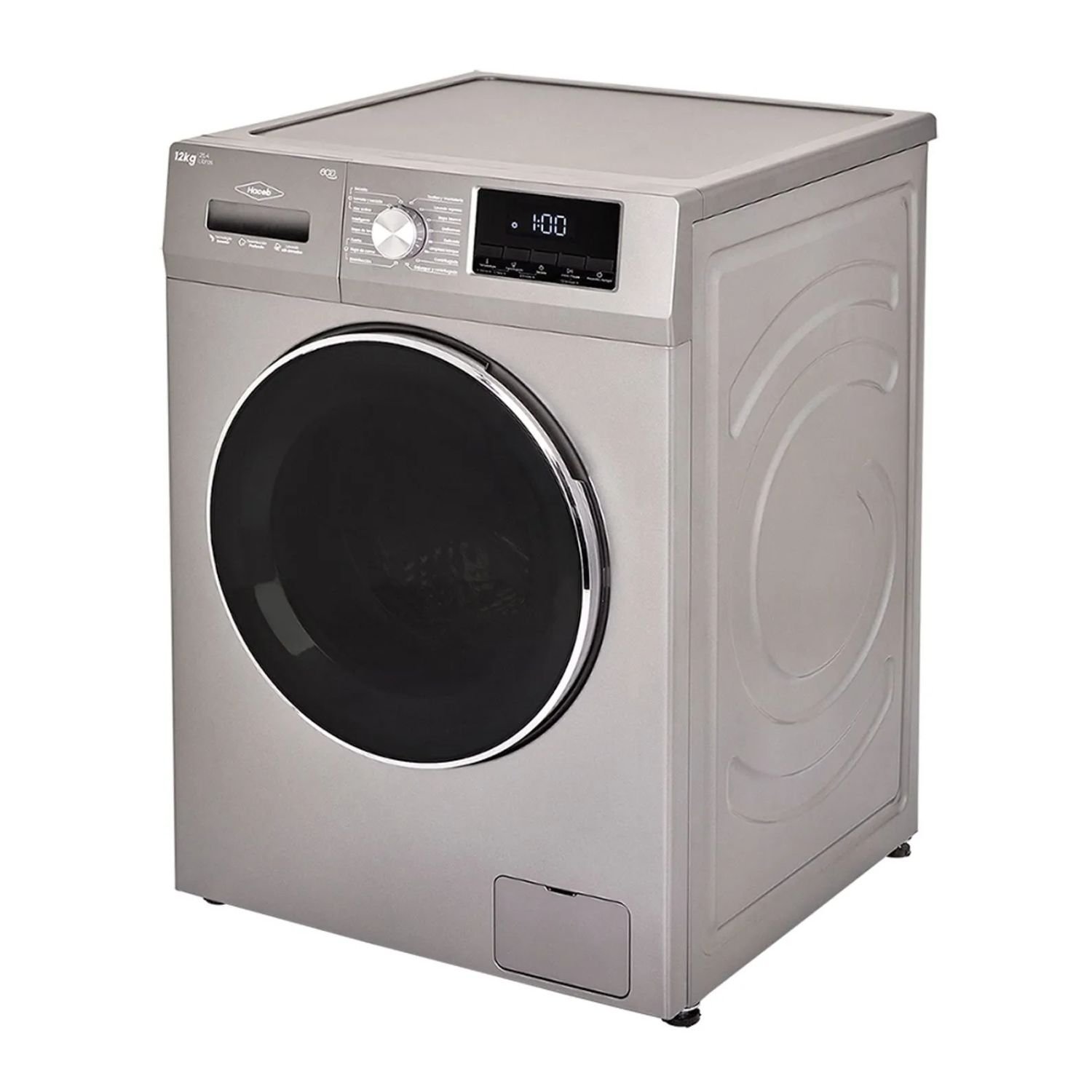 Lavadora HACEB 12 Kilos Carga Frontal LAV SEC CF Inverter Inox - Image 4