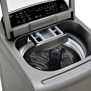 Lavadora HACEB 20 Kilos Carga Superior LAV ZOU Gris - Image 3