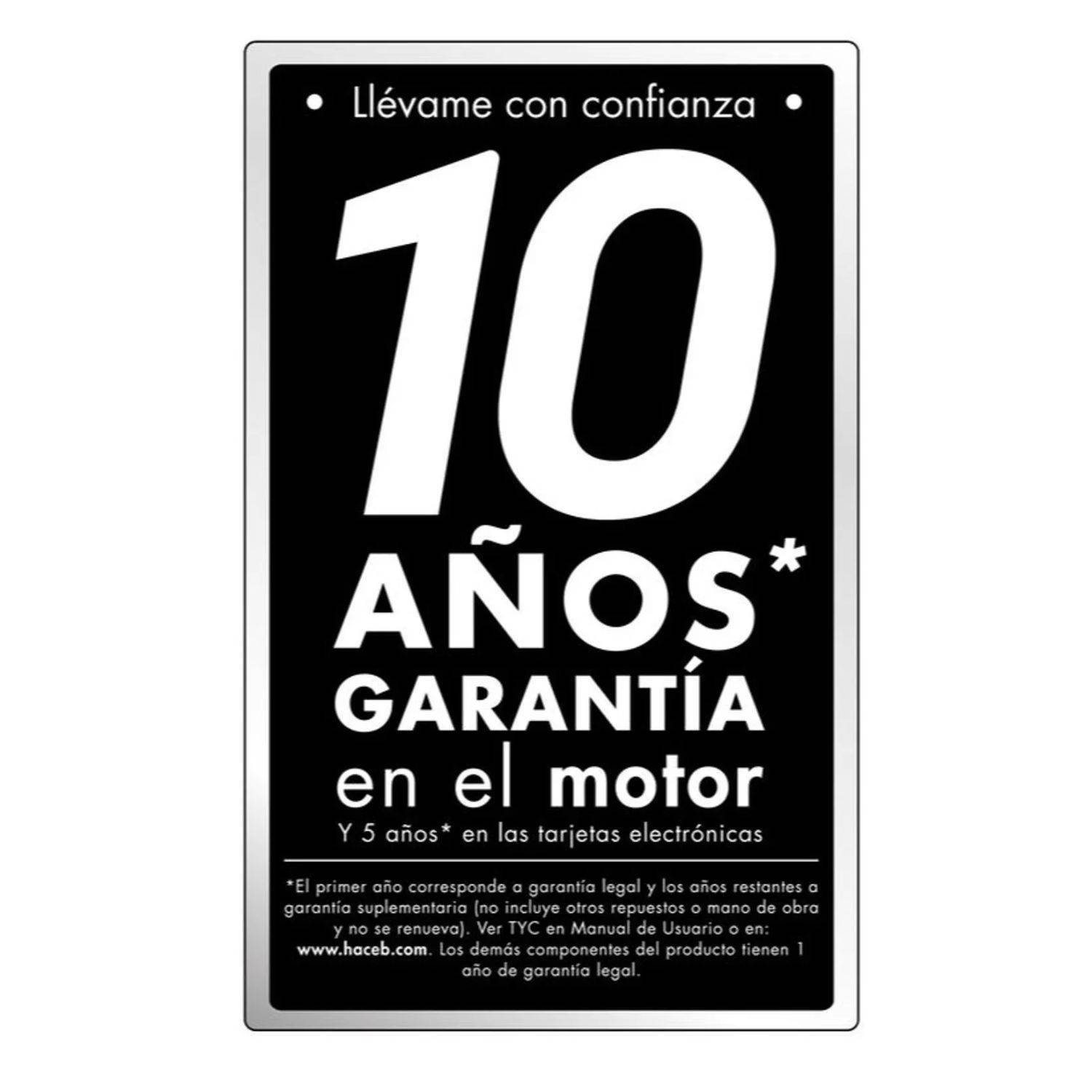Lavadora HACEB 20kg/44lb Carga Supeior ZOU Gris Oscuro - Image 6