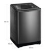 Lavadora MABE 14 Kilos Carga Superior LMA4120WDGAB0 Gris - Image 6