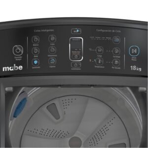 Lavadora MABE 18 Kilos Carga Superior LMC48100WDAB0 Gris - Image 2