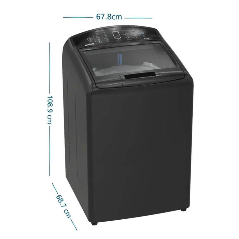 Lavadora MABE 21 Kilos Carga Superior LMC71200WDAB0 Gris - Image 7