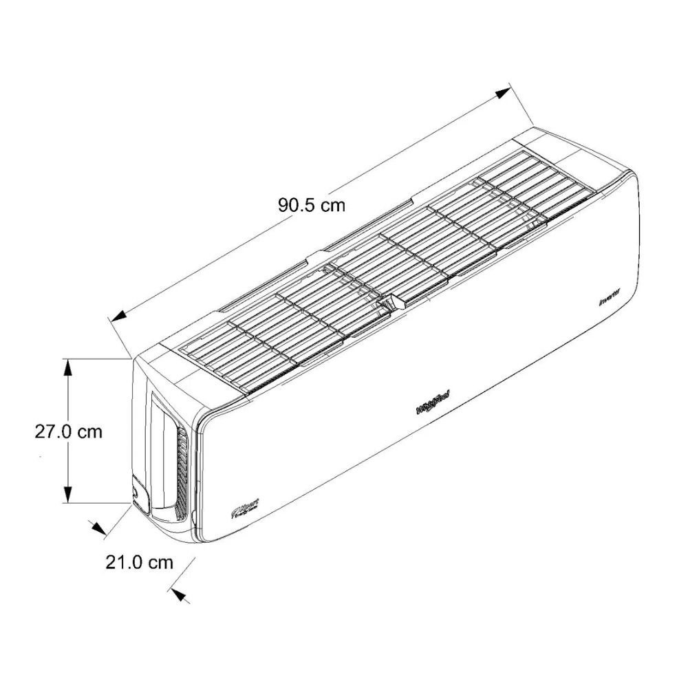 Aire Acondicionado 12000 BTU Inverter 220V WHIRLPOOL LWA5060Q - Image 7
