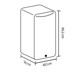 Minibar HACEB Frost 122 Litros Inox - Image 7