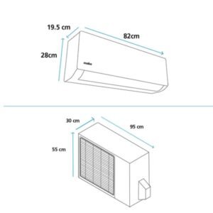 Aire Acondicionado 12000 BTU Inverter 110V MABE MMI12CABWCCC8 - Image 6