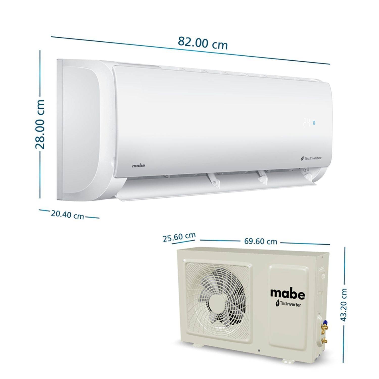 Aire Acondicionado 12000BTU Inverter 110V MABE MMI12CABWCCC9 - Image 7