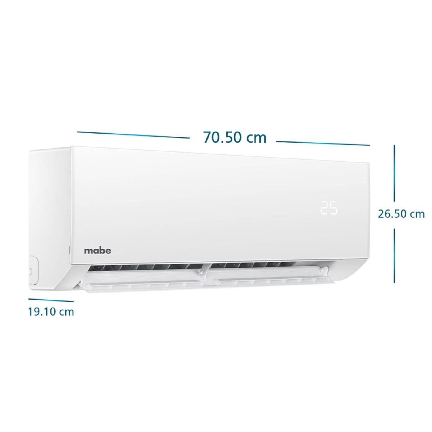 Aire Acondicionado 9000 BTU On/Off 110V MABE MMT09CABWCCC1 - Image 2