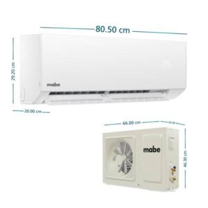 Aire Acondicionado 12000 BTU On/Off 110V MABE MMT12CABWCCBC1 - Image 7